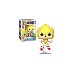 Funko 65259 Pop! Games: Sonic The Hedgehog - Super Sonic First Appearance (Summer Convention 2022 Glow in the Dark Exclusive) #877