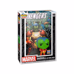 Funko POP Figure Album Marvel Avengers Skrull As Iron Man Exclusive