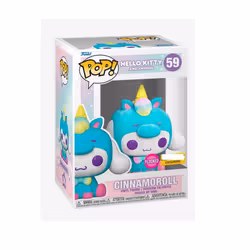 Funko Pop #59 - Hello Kitty and Friends - Cinnamoroll (Flocked Exclusive)