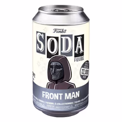 Soda Squid Game Front Man Leader 4.25"""" Figure in a Can