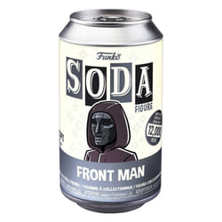 Soda Squid Game Front Man Leader 4.25"""" Figure in a Can