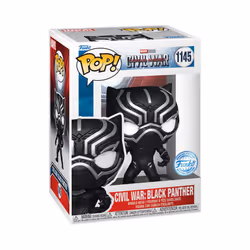 Funko Pop! Marvel: Captain America: Civil War Build A Scene - Black Panther Amazon Exclusive Figure 3 of 12