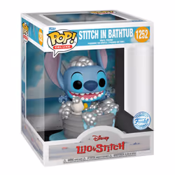 Funko Disney Pop! Deluxe Vinyl Figure Stitch in Bathtub 9cm