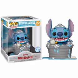 Funko Disney Pop! Deluxe Vinyl Figure Stitch in Bathtub 9cm