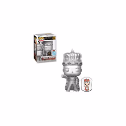 Queen King Freddie Mercury Platinum Exclusive Pop! with Pin 184