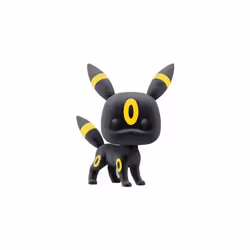 Funko Pop Pokemon Umbreon Noctali with Fur #948 - Exclusive Flocked Special Edition - Pop Figure
