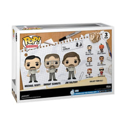 Funko The Office Utica Prank Michael Dwight and Jim Pop! Vinyl 3-Pack Limited Edition Exclusive