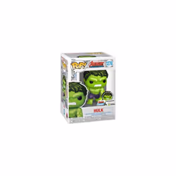POP! Marvel: A60- Comic Hulk With Enamel Pin - Marvel Comics - Amazon Exclusive - Collectable Vinyl Figure - Gift Idea - Offi ...