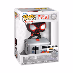 Funko Pop! Trains: D100 - Marvel  Miles Morales on Subway Car  Amazon