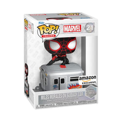 Funko Pop! Trains: D100 - Marvel  Miles Morales on Subway Car  Amazon