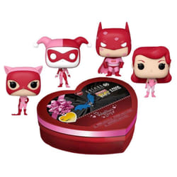 Funko Batman The Animated Series Pocket Pop! 4 Pack Happy Valentine's