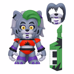 Five Nights at Freddy's Snap Action Figure Glamrock Roxanna 9 cm