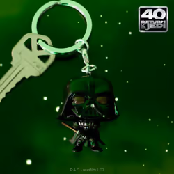 FUNKO POP! KEYCHAIN 71237 key ring/case Black, Red