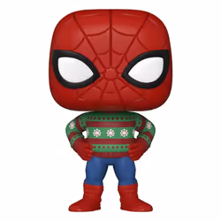 Funko Marvel Holiday POP! Marvel Vinyl Figure Spider-Man 9 CM