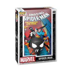 FUNKO POP! MARVEL POP Comic Cover: Marvel - Amazing Spider-Man #252, Multicolour, 4-inch, Anime, Collectible, Toys