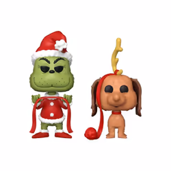 Funko POP Books: How The Grinch Stole Christmas - The Grinch with Max  2-Pack - Collectable Vinyl Figure - Gift Idea - Offici ...