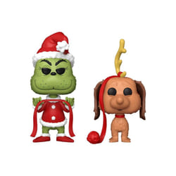 Funko POP Books: How The Grinch Stole Christmas - The Grinch with Max  2-Pack - Collectable Vinyl Figure - Gift Idea - Official Merchandise - for Kids