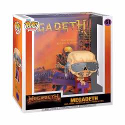 FUNKO POP! POP Albums: Megadeth - Peace Sells...But Who's Buying?, Multicolour, 4-inch, Music, Collectible, Toys, Collectible ...