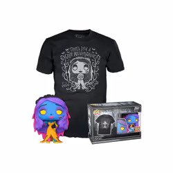 POP! & Tee: Corpse Bride - Emily - Blacklight - Extra Large - (XL) - Warner Bros - T-Shirt - Clothes With Collectable Vinyl F ...