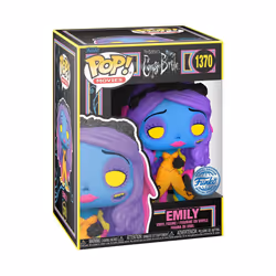 POP! & Tee: Corpse Bride - Emily - Blacklight - Extra Large - (XL) - Warner Bros - T-Shirt - Clothes With Collectable Vinyl Figure - Gift Idea - Toys