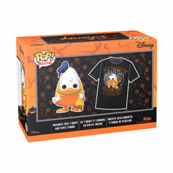 Funko POP! & Tee: Disney - Halloween Donald Duck - Glow in The Dark - Extra Large - (XL) - T-Shirt - Clothes with Collectable Vinyl Figure - Gift Idea