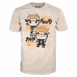 Funko Pop! Boxed Tee: Naruto - Naruto Uzumaki vs Pain Tendo - 3XL