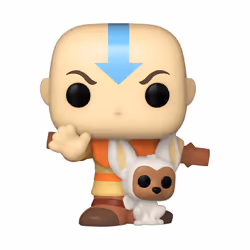 Bitty Pop! Avatar: TLA - Aang 4PK - Aang With Momo, Appa, Toph and A Surprise Mystery Mini Figure - 0.9 Inch (2.2 Cm) - Avatar: the Last Airbender - Additional view 4