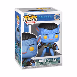 FUNKO POP! POP Movies: Avatar: The Way Of Water - Jake Sully (Battle), Multicolour, 4-inch, Movie, Collectible, Toys