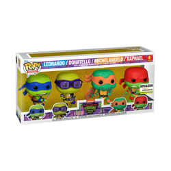 Funko Pop! Movies: Teenage Mutant Ninja Turtles: Mutant Mayhem - Ninja Turtles 4-Pack (Glow in The Dark)  Amazon Exclusive