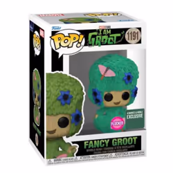 Funko POP I Am Groot Fancy Groot Flocked Barnes & Noble Exclusive 1191