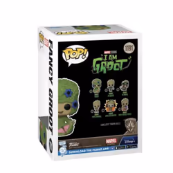 Funko POP I Am Groot Fancy Groot Flocked Barnes & Noble Exclusive 1191