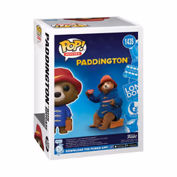 POP! Movies: Paddington - Paddington With Case - Flocked - Paddington Movie - Amazon Exclusive - Collectable Vinyl Figure - Gift Idea - Official