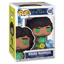 Funko Pop! Disney: Encanto - Bruno Madrigal with Prophecy Special Edition Glow in The Dark Exclusive #1425