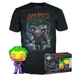 FUNKO POP! & TEE POP & Tee: DC- Joker CC - XL, Multicolour, 4-inch, Anime, Collectible, Toys