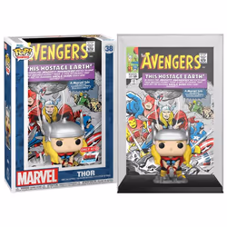 Funko Pop Comic Cover! Marvel: Avengers - Thor (Exc) Collectable Vinyl Figure - Gift Idea - Official Merchandise - Toys for Kids & Adults - Model Figu