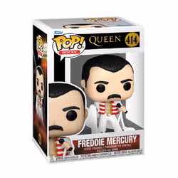 Funko Pop Rocks Queen Freddie Mercury With Cape Figure 414