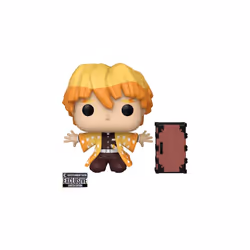 Demon Slayer Zenitsu Protecting Nezuko's Box Pop! Vinyl Figure #1488 - Entertainment Earth Exclusive