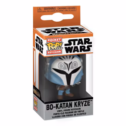 FUNKO POP! KEYCHAIN POP Keychain: The Mandalorian S9 - Bo Katan Kryze, Multicolour, 4-inch, Pop! TV, Collectible, Toys