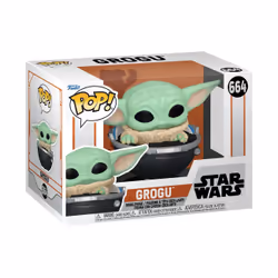 FUNKO POP! POP Vinyl: The Mandalorian S9 - Grogu, Multicolour, 4-inch, TV, Collectible, Toys
