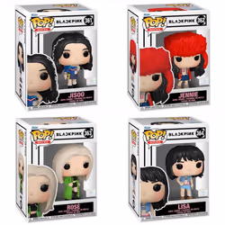 Funko Pop! Blackpink - Set of 4 Lisa  Jennie  Jisoo  and Rose
