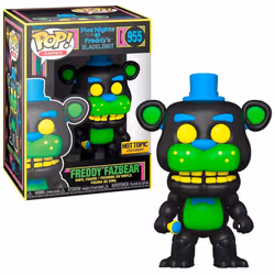 Funko Five Nights at Freddy's Pop Games Freddy Fazbear Blacklight Viny