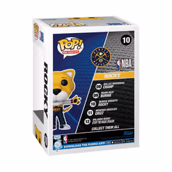 Pop! NBA: Mascots - Denver - Rocky the Mountain Lion - NBA Mascots - Collectable Vinyl Figure - Gift Idea - Official Merchandise - Toys for Kids &