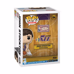 Funko POP NBA: Jazz - RS John Stockton - Collectable Vinyl Figure - Gift Idea - Official Merchandise - for Kids & Adults - Sports Fans - Model Figure