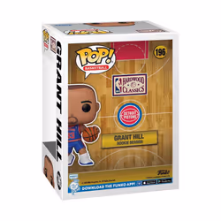 Funko POP NBA: Pistons - RS - Grant Hill - Collectable Vinyl Figure - Gift Idea - Official Merchandise - for Kids & Adults - Sports Fans - Model Figur