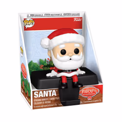 Funko Edge-Sitter: Rudolph - Santa Claus