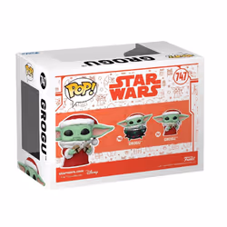 Funko Pop Star Wars Mandalorian Holiday Grogu Figure 747 - Additional view 2
