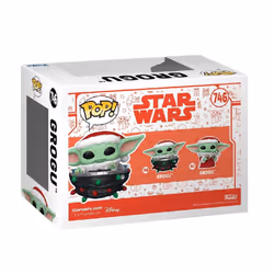 Funko Pop Star Wars Mandalorian Holiday Grogu Pram Figure 746 - Additional view 2