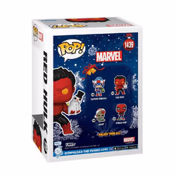 Funko Pop Marvel Holiday Red Hulk Figure 1439