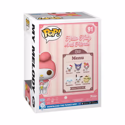 Pop! Sanrio: HK - My Melody - Hello Kitty - Collectable Vinyl Figure - Gift Idea - Official Merchandise - Toys for Kids & Adults - Cartoons Fans -