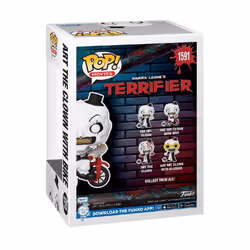 Funko Pop Terrifier Art The Clown With Bike Figure 1591
